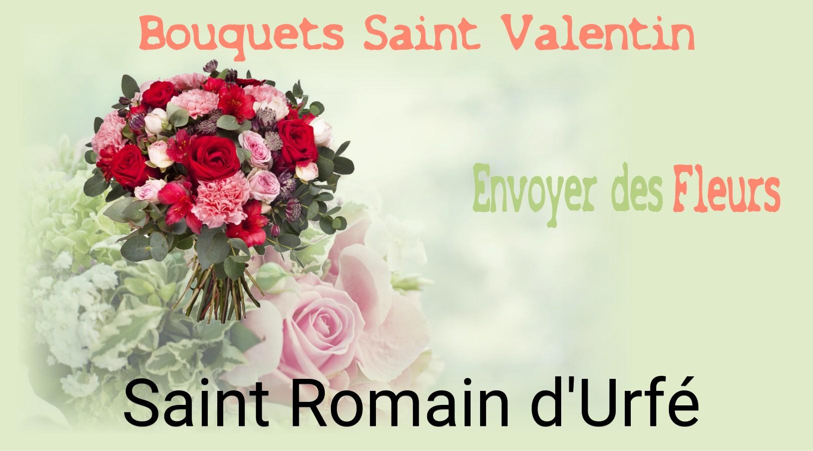 Roses de Saint-Valentin livrées à Saint-Romain-d'Urfé